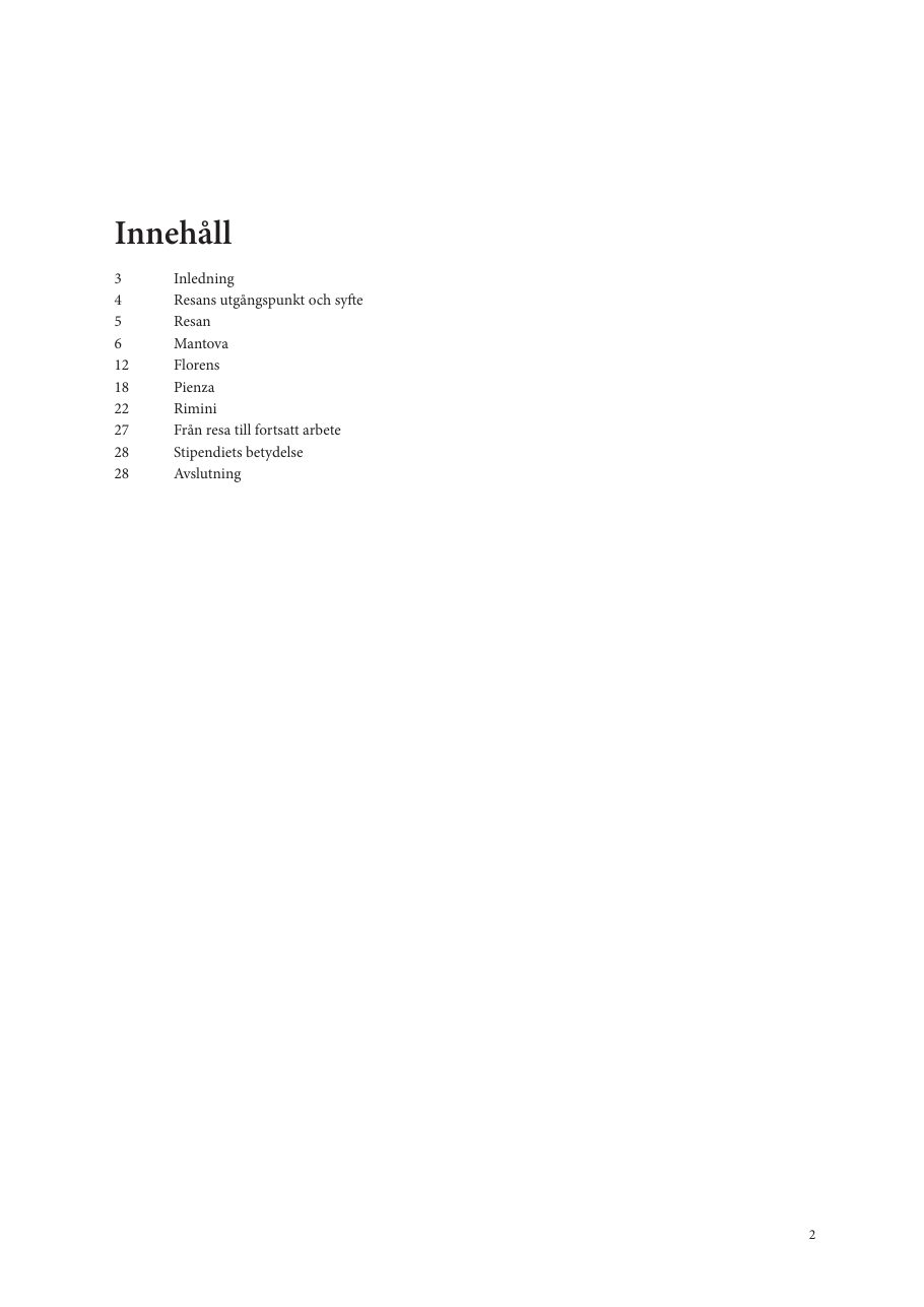 Innehåll, sida 2